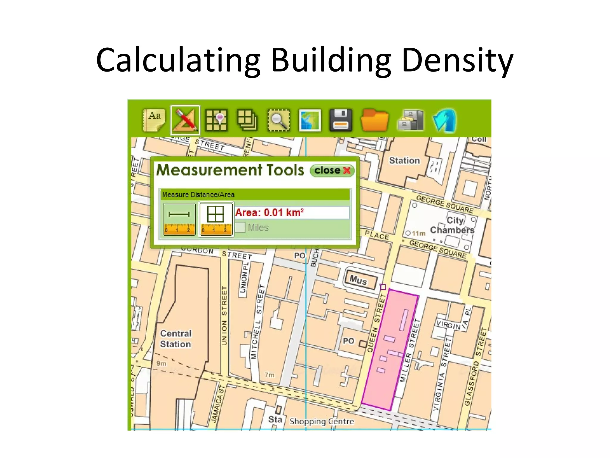 Calculating Building Density 
 