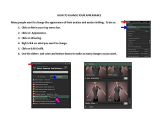 Second Life How-To's | PPTX