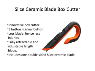 Slice - Ceramic Blade Box Cutter