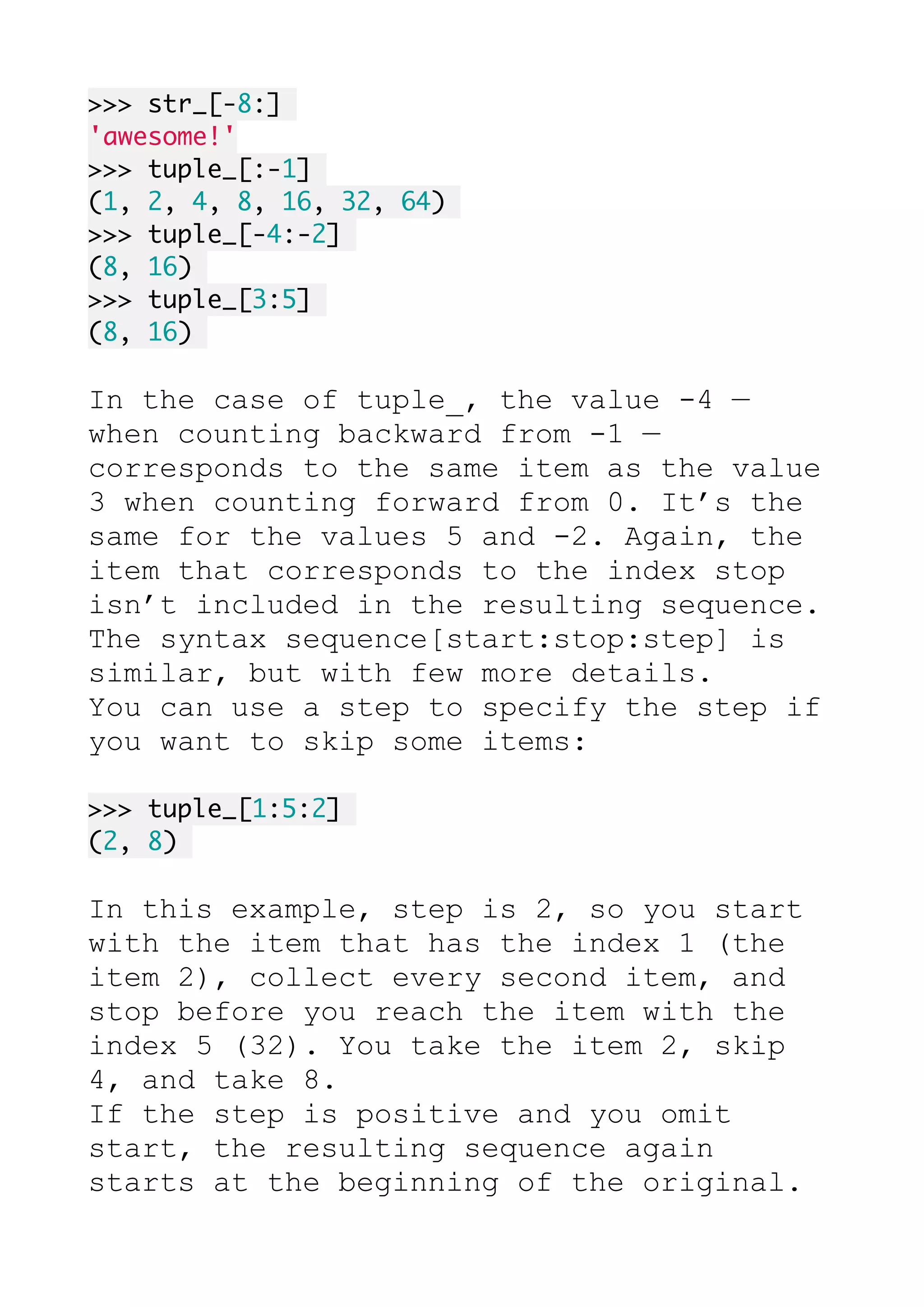 Slicing in Python - What is It? | PDF