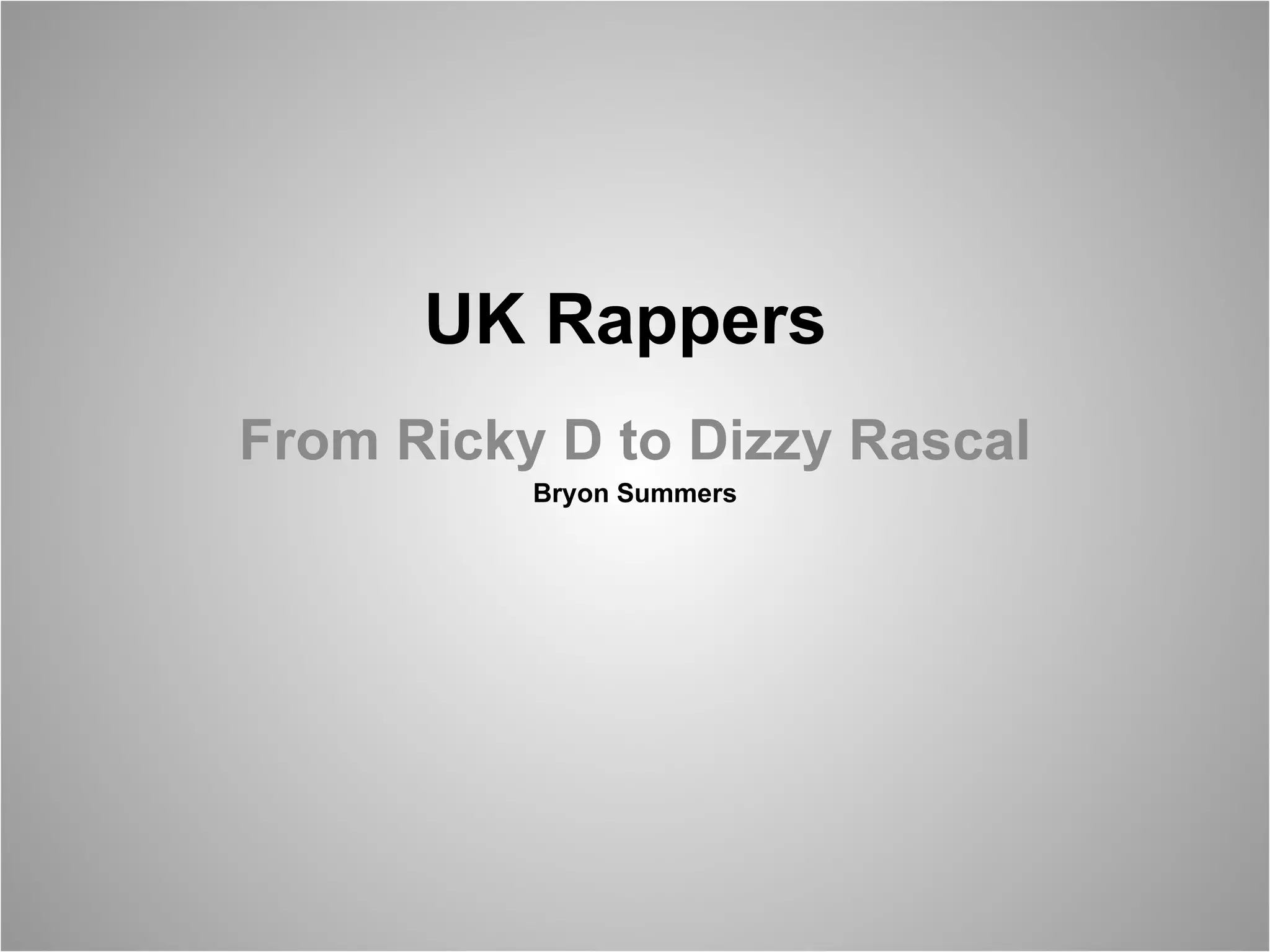 Slick Rick | PPT