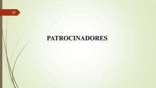 PATROCINADORES
39
 