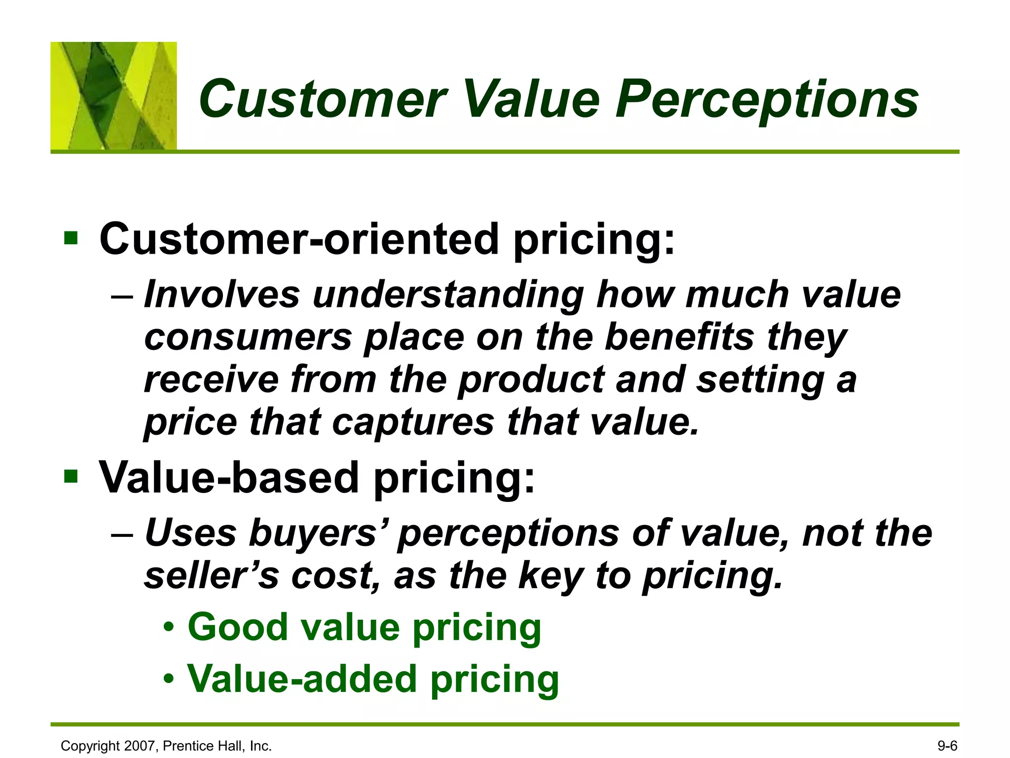 understanding and capturing customer value | What Is a Price? | PPT ...