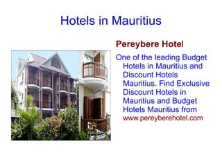 Hotels in Mauritius ,[object Object]