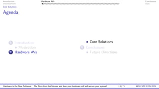 Hardware is the New Software: The Next-Gen AntiViruses and how your ...