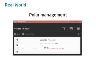 Real World

             Polar management
 