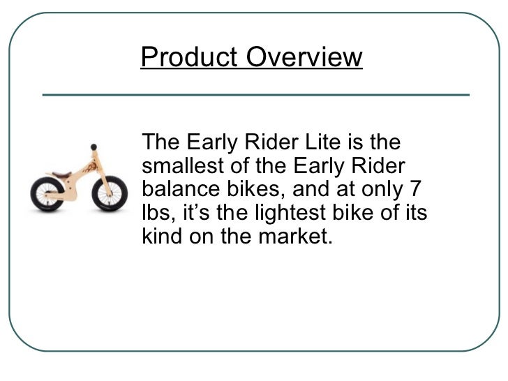 early rider lite balance bike