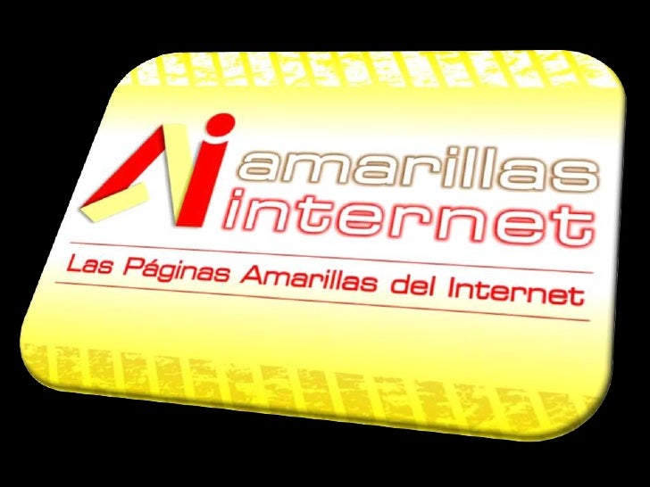 amarillas internet