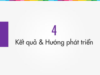 4
Kết quả & Hướng phát triển
 