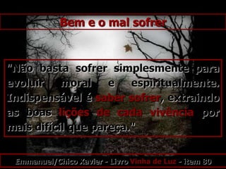 TRÊS DORESDor-expiaçãoPassadoDor-auxílioPresenteDor-evoluçãoFuturoEvolução em Dois Mundos – André Luiz (cap. 19  )