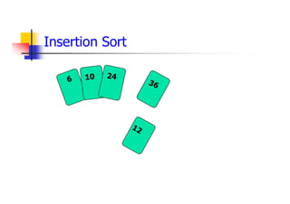 Insertion Sort
 