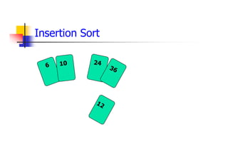 Insertion Sort
 