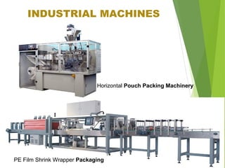 INDUSTRIAL MACHINES
PE Film Shrink Wrapper Packaging
Horizontal Pouch Packing Machinery
 