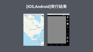 [iOS,Android]実行結果
 