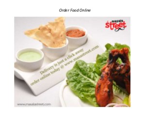 Order Food Online 
 