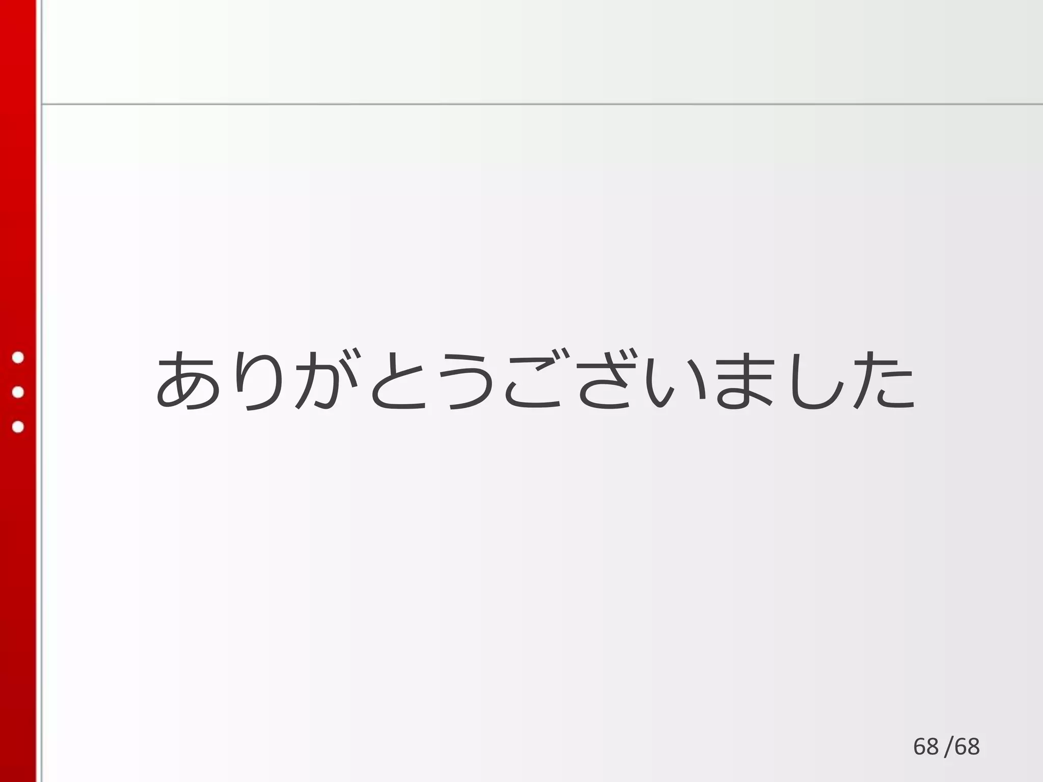 /6868
ありがとうございました
 