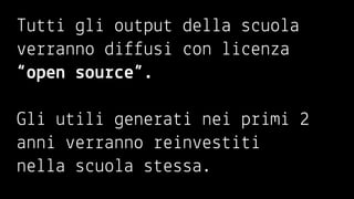 L’innovazione è sempre sociale,
altrimenti è speculazione
sull’ignoranza degli altri.
 
