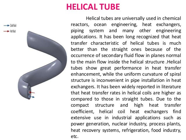 thesis helical coil heat exchanger thesis helical coil heat exchanger