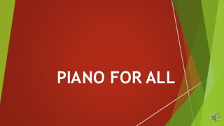 PIANO FOR ALL
 