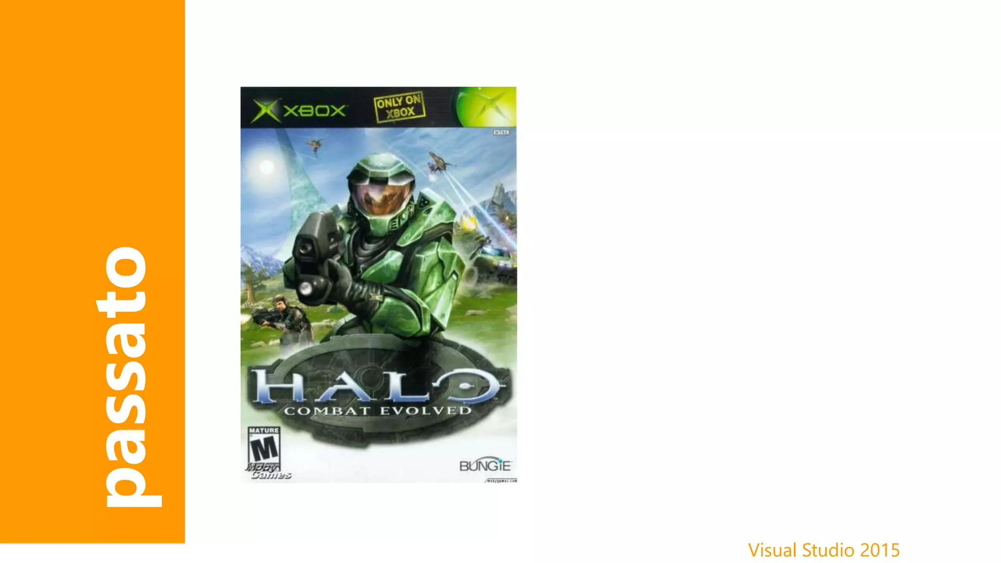 Visual Studio 2015
passato
 