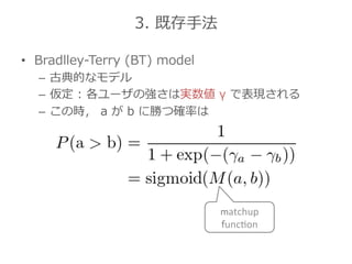 Modeling Intransitivity In Matchup And Comparison Data Wsdm 16
