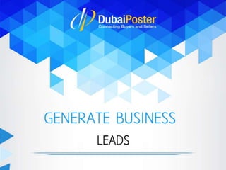 Generate Business Leads