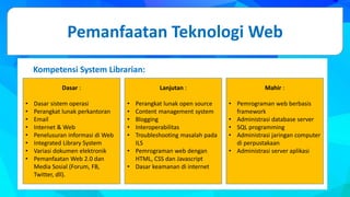 Pemanfaatan Teknologi Web di Bidang Dokumentasi & Informasi | PDF