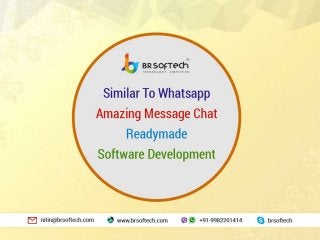 How to develop  App Like Whatsapp Clone, Messaging Chat App 