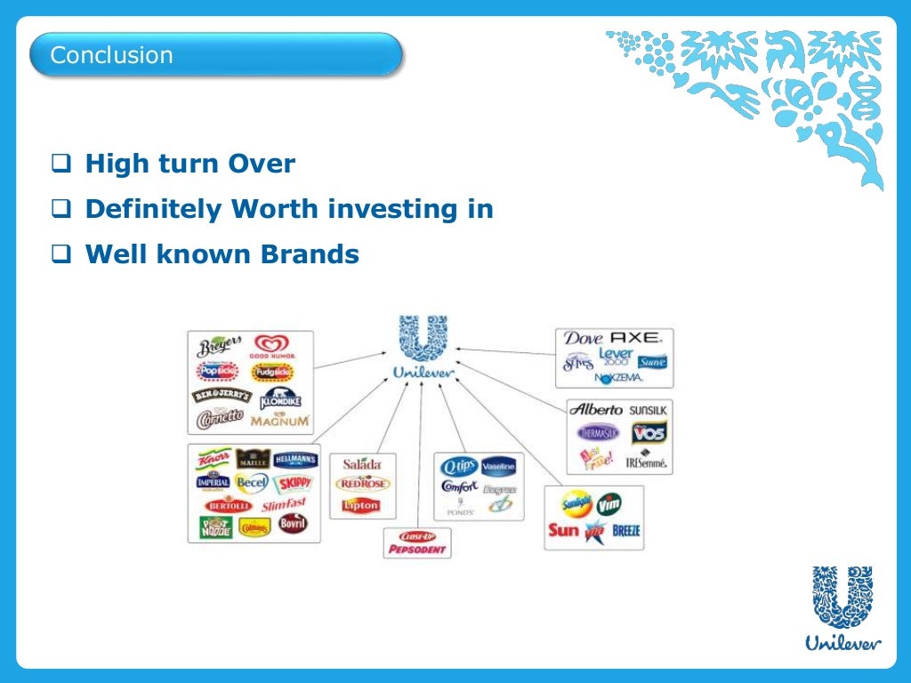 Unilever organize structure