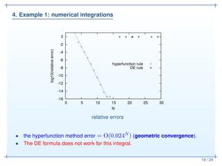 An application of the hyperfunction theory to numerical integration | PDF