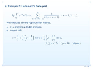 An application of the hyperfunction theory to numerical integration | PDF