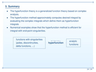 An application of the hyperfunction theory to numerical integration | PDF