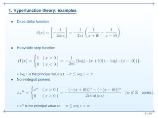 An application of the hyperfunction theory to numerical integration | PDF