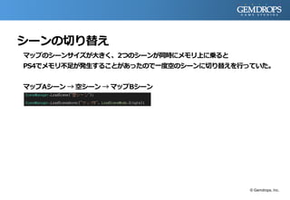 Playstation 4向けarpgのunity開発事例 最適化と効率化の秘密 Playstation 4向けarpgのunity開発事例 最適化と効率化の秘密