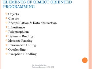 Object oriented programming | PPT