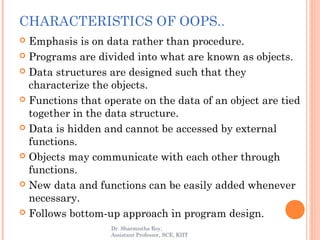 Object oriented programming | PPT