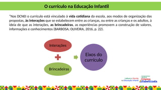 A brincadeira no currículo da Educação Infantil e o trabalho pedagógico ...