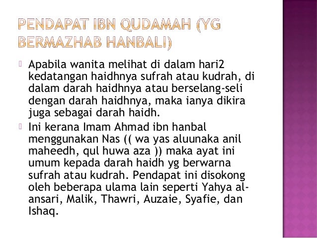 Kuliah Mingguan Fiqh Wanita (Siri 4)