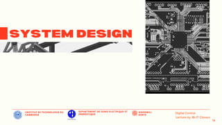 GOODWILL
KENTE
IINSTITUT DE TECHNOLOGIE DU
CAMBODGE
DEPARTEMENT DE GENIE ELECTRIQUE ET
ENERGETIQUE
 