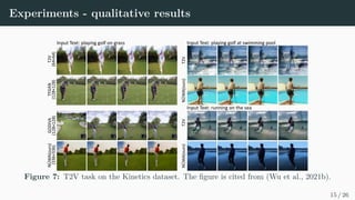 3D Encoder-Decoder
Yijk := Yijk + Ph
i + Pw
j + Ps
k (12)
Cijk := Cijk + Ph0
i + Pw0
j + Ps0
k (13)
C(l)
= 3DNA(C(l−1)
, C(l−1)
), (14)
Y
(l)
ijk =3DNA(Y
(l−1)
i,j,k, Y
(l−1)
i,j,k)
+3DNA(Y
(l−1)
i,j,k, C(L)
),
(15)
where Y ∈ Rh×w×s×dout
, C ∈ Rh0×w0×s0×din
, V
(1)
0,0,0 is  bos .
11 / 26
 