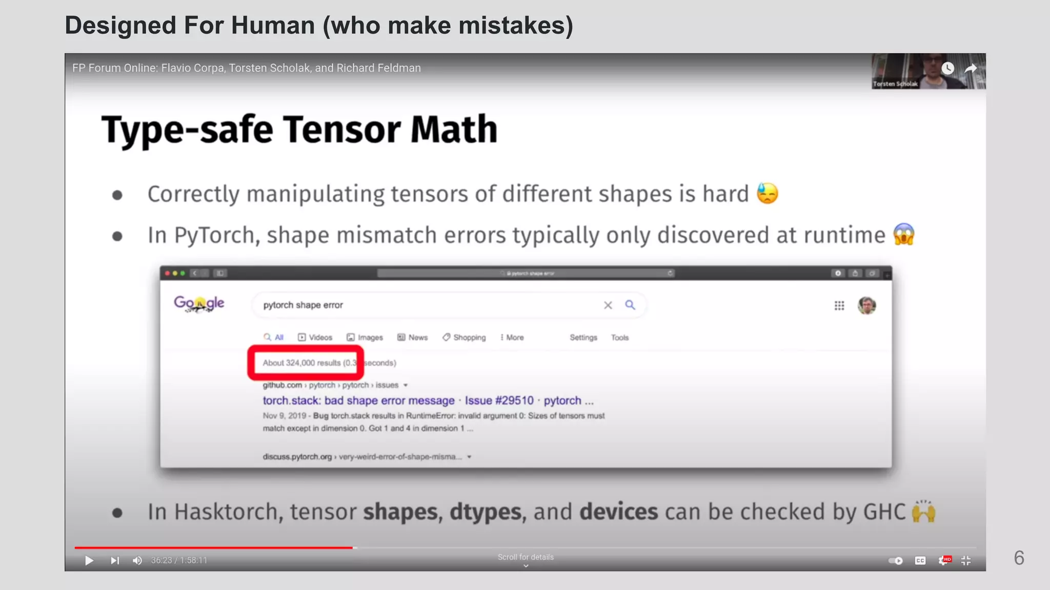 Designed For Human (who make mistakes)
6
 