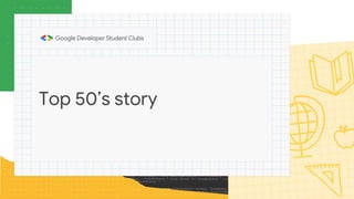 Top 50’s story
 