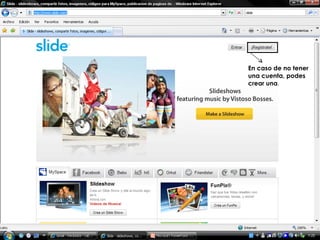 En caso de no tener una cuenta, podes crear una . 