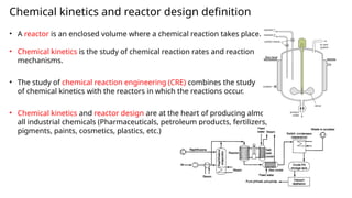 Reactor Def Chemical Reaction Engineering (Reactir Design) | PPTX