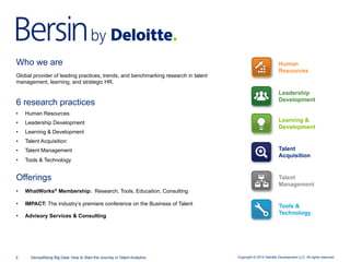 Bersin by Deloitte - Demystifying Big Data | PDF | Human Resources ...