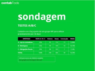 contabTools Sumário Executivo