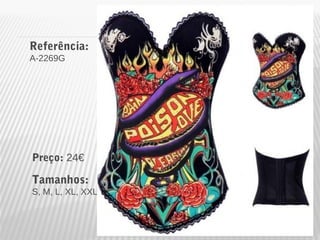 Referência: 
A-2269G 
Preço: 24€ 
Tamanhos: 
S, M, L, XL, XXL 
 