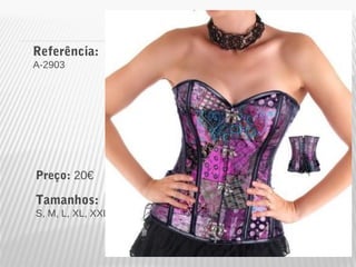 Referência: 
A-2903 
Preço: 20€ 
Tamanhos: 
S, M, L, XL, XXL 
 