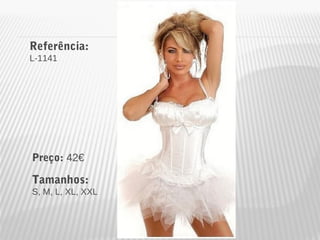 Referência: 
L-1141 
Preço: 42€ 
Tamanhos: 
S, M, L, XL, XXL 
 