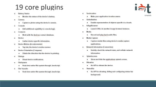 19 core plugins
 